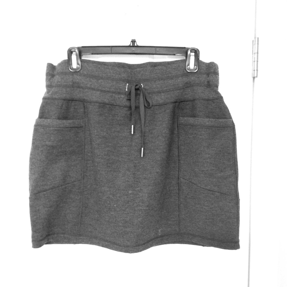 Calla by Carrie Underwood Gray French Terry Skirt